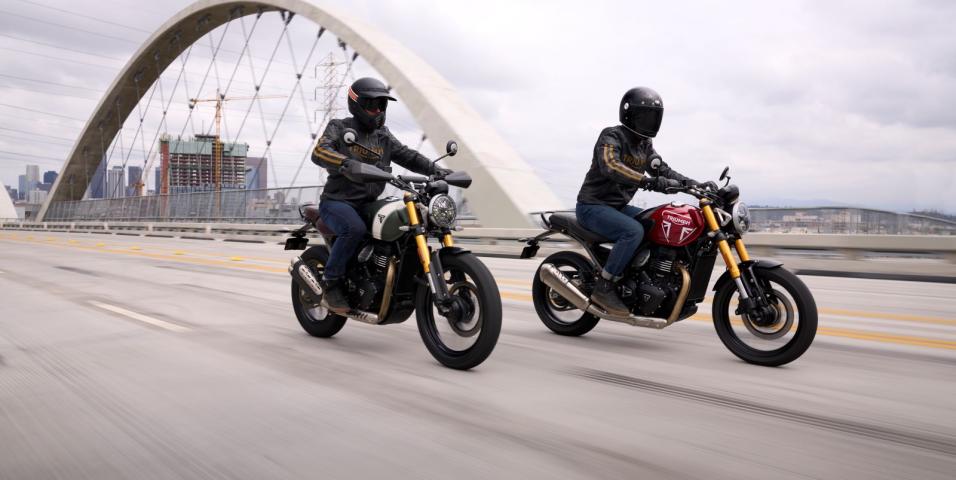 Triumph Speed 400 and Scrambler 400 X