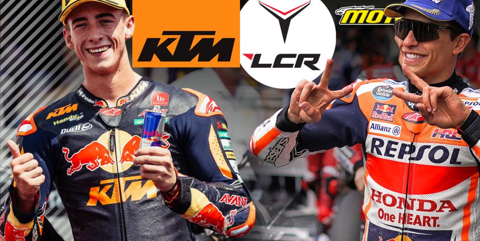 Marc Marquez και Pedro Acosta στην KTM LCR