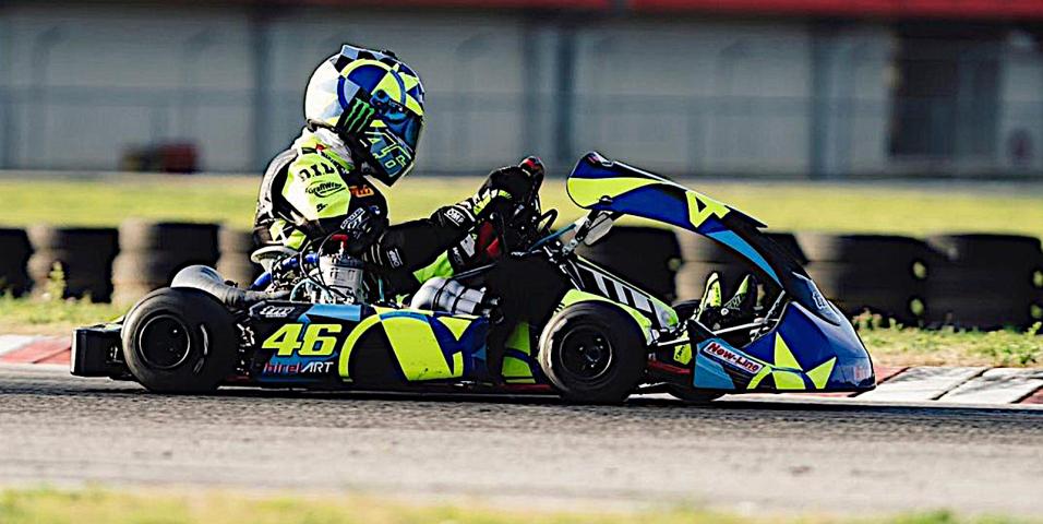 Valentino Rossi με kart στη Μύκονο