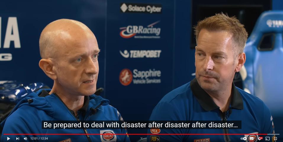 Yamaha WSBK mechanics