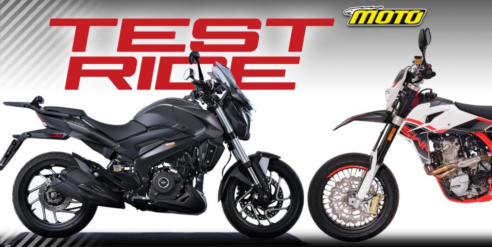 Test-ride Bajaj και SWM