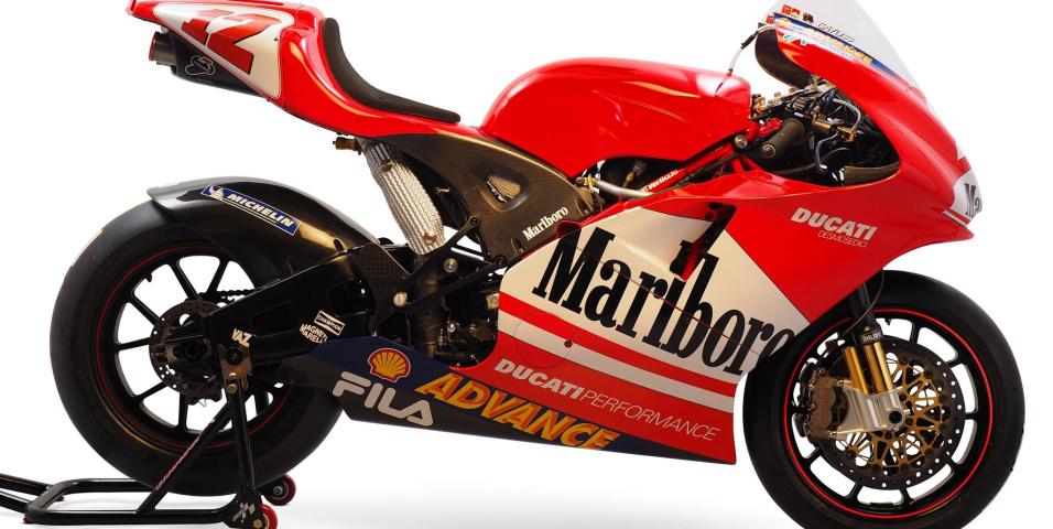 Δημοπρασία Ducati GP3 Troy Bayliss