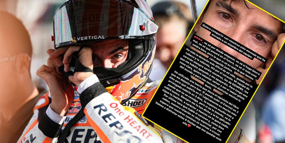 MotoGP: Δακρύβρεχτο μήνυμα στα Ισπανικά, ο Marc Marquez αποκαλύπτει τον βασικό λόγο που φεύγει από την Honda