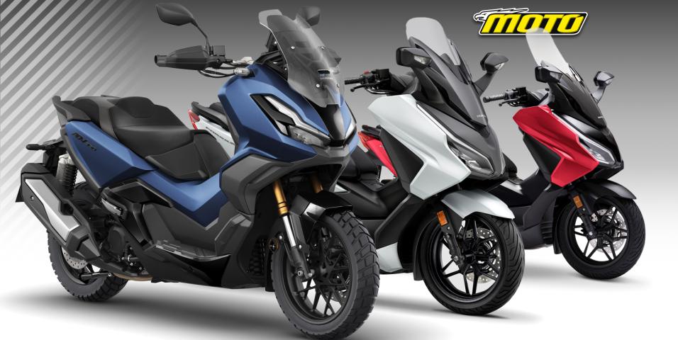 motomag Honda ADV350, Forza 125, Forza 350 – Μόνο χρωματικές αλλαγές για το 2024