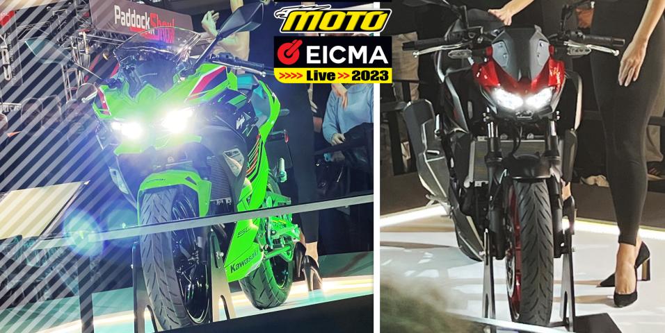 motomag EICMA 2023: Kawasaki Ninja 500 και Z500 - Περισσότερα κυβικά και πιο επιθετική σχεδίαση για το 2024 – [VIDEO]