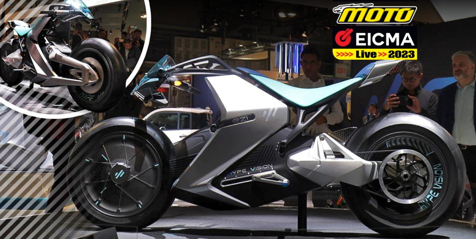 EICMA 2023: E-Zi Hype Vision – Μία concept ηλεκτρική μοτοσυκλέτα του μέλλοντος