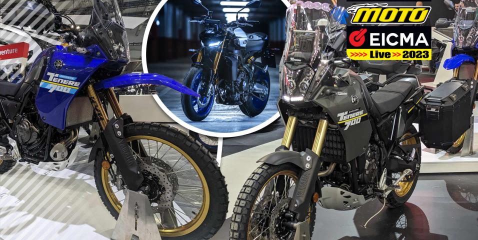 Τα νέα μοντέλα της Yamaha στην EICMA 2023