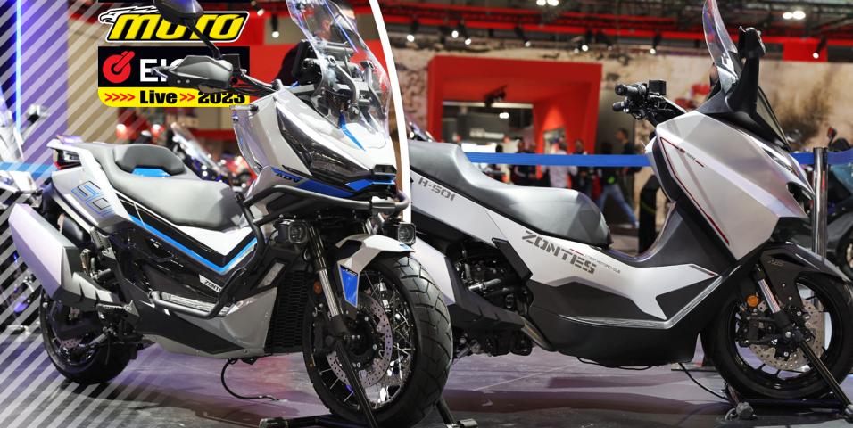 EICMA 2023: Το αυξάνεσθε και πληθύνεστε της γκάμας scooter της Zontes