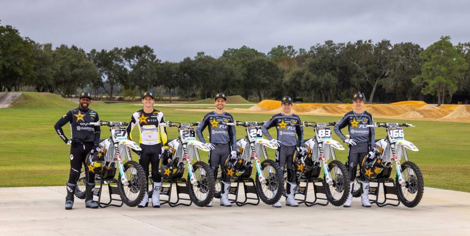 motomag Rockstar Energy Husqvarna Factory Racing Team – Με τους Malcolm Stewart, Christian Craig, RJ Hampshire, Guillem Farres και Casey Cochran στο SuperMotocross 2024