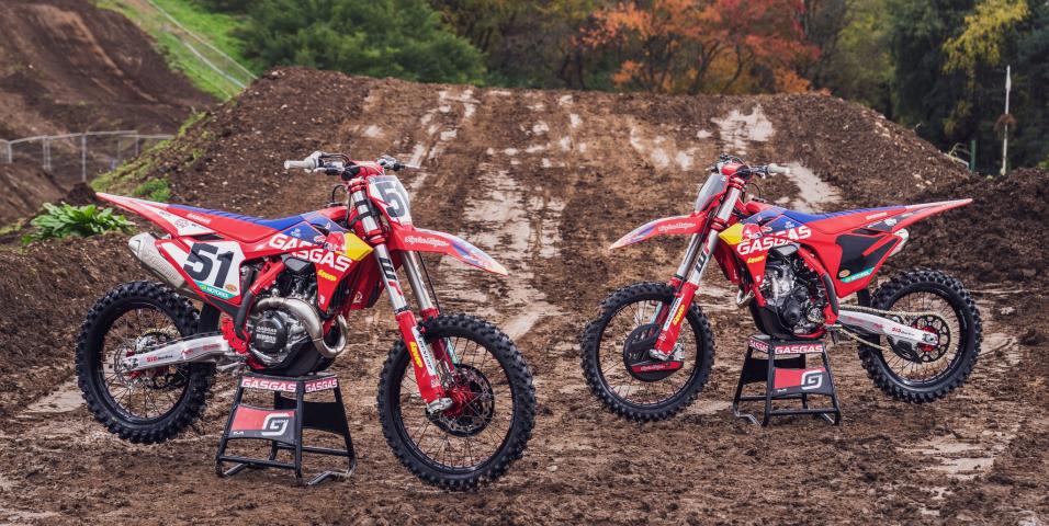 GASGAS Factory Edition MX bikes