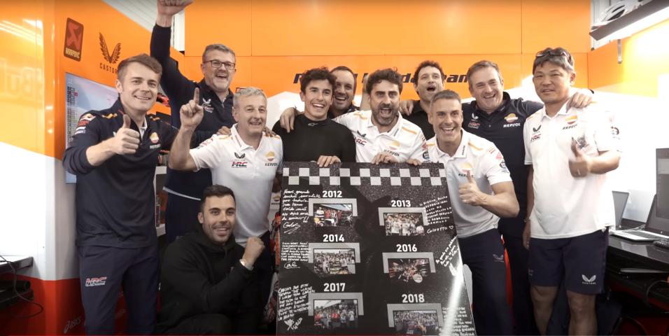 Ο τελευταίος αγώνας του Marc Marquez με τη Honda