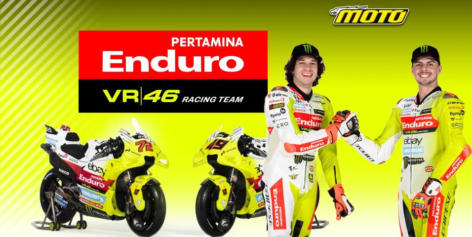 motomag Pertamina Enduro VR46 MotoGP Team – Παρουσιάστηκαν τα νέα χρώματα της ομάδας του Rossi [VIDEO]