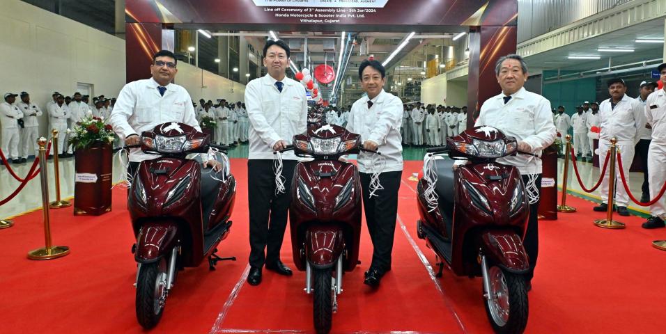 Honda Ινδίας, νέα γραμμή παραγωγής