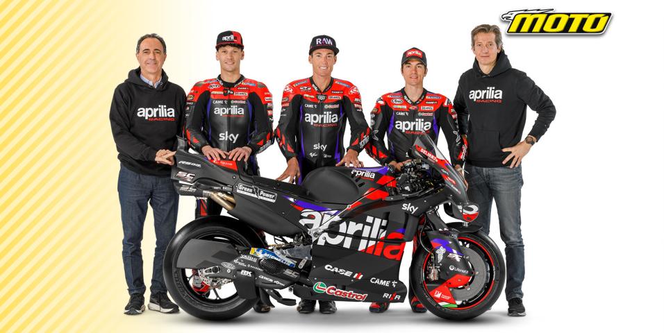 motomag Aprilia Racing Team – Οι Espargaro και Vinales παρουσίασαν την RS-GP του 2024 [VIDEO]