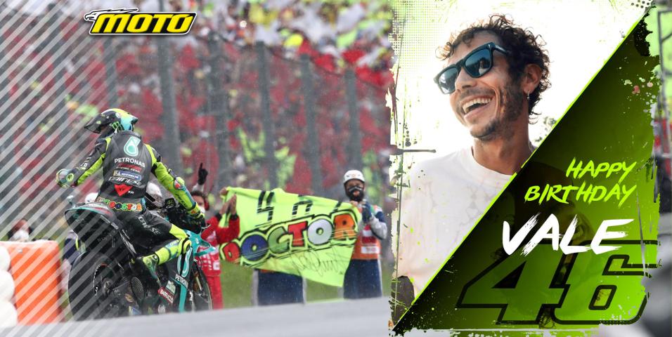 motomag O Valentino Rossi γίνεται 45 - Buon compleanno!