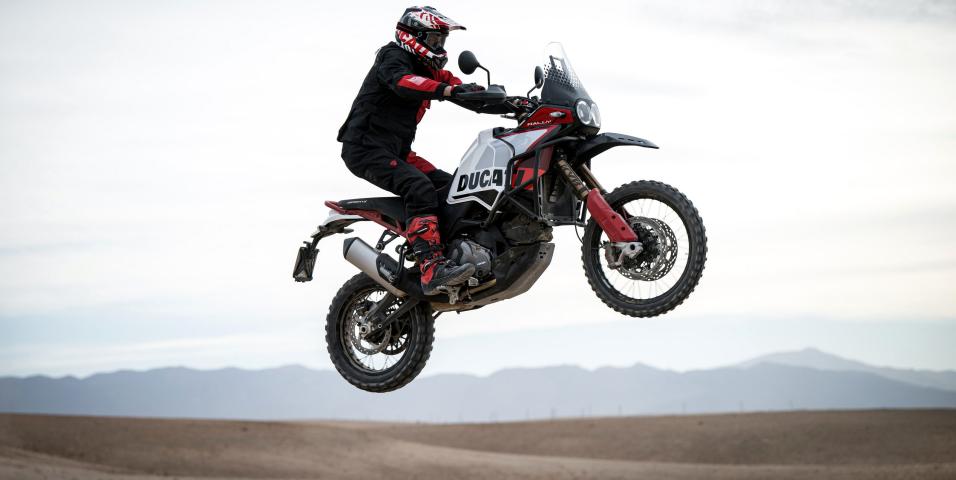 Antoine Meo & Ducati Desert X Rally