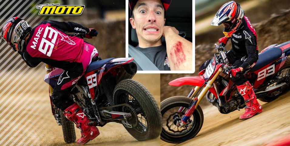 motomag MotoGP – Μικροπτώση για τον Marc Marquez σε προπόνηση motocross λίγο πριν τον αγώνα της Καταλονίας