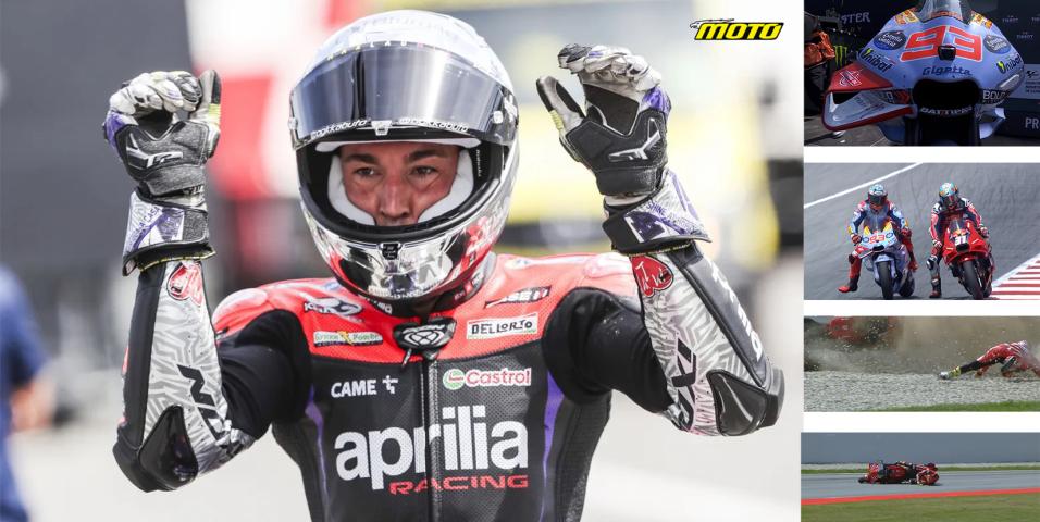 MotoGP Catalunya Sprint: Όποιος ήταν μπροστά έπεφτε! Νίκη Aleix Espargaro με πτώσεις μπροστά σε δυναμικό αγώνα!