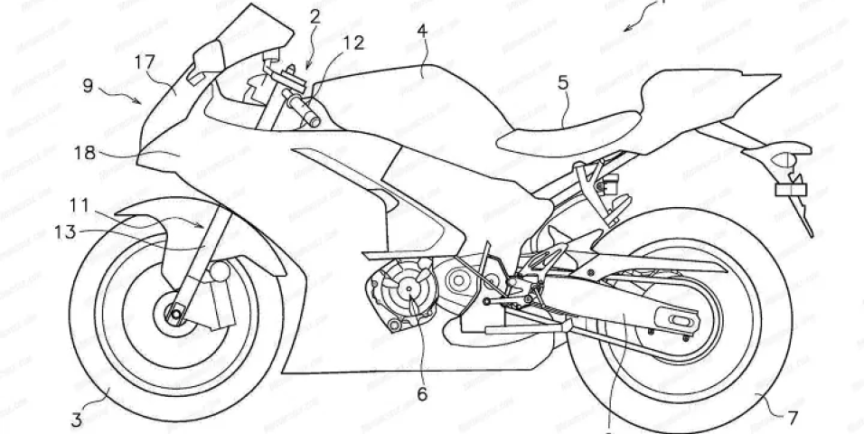 motomagYamaha YZF-R7 – Νέες πατέντες προμηνύουν ανανέωση