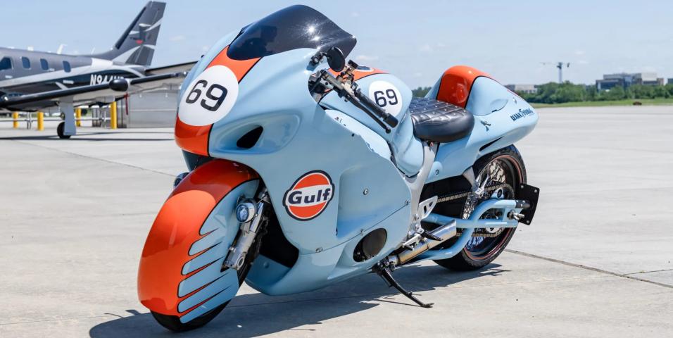 motomagSuzuki GSX1300R Hayabusa Gulf Edition – Μοναδική, cult έκδοση πουλήθηκε σε δημοπρασία