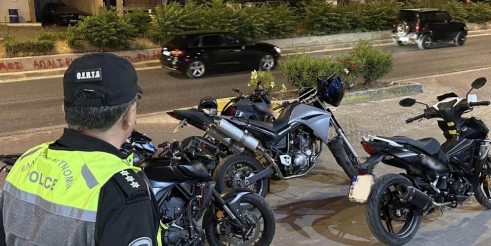 motomagΕΛ.ΑΣ. – 3.021 κλήσεις για κράνος μέσα σε μία εβδομάδα