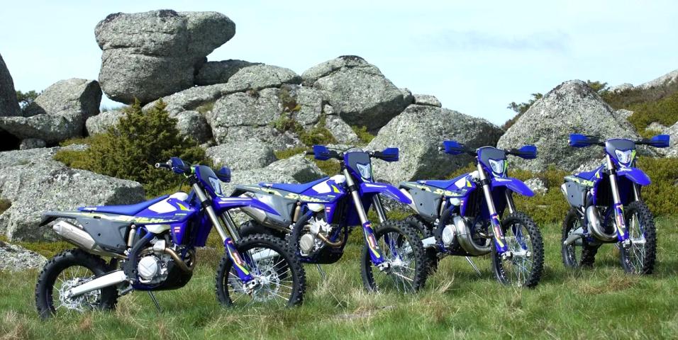 Sherco enduro range 2025