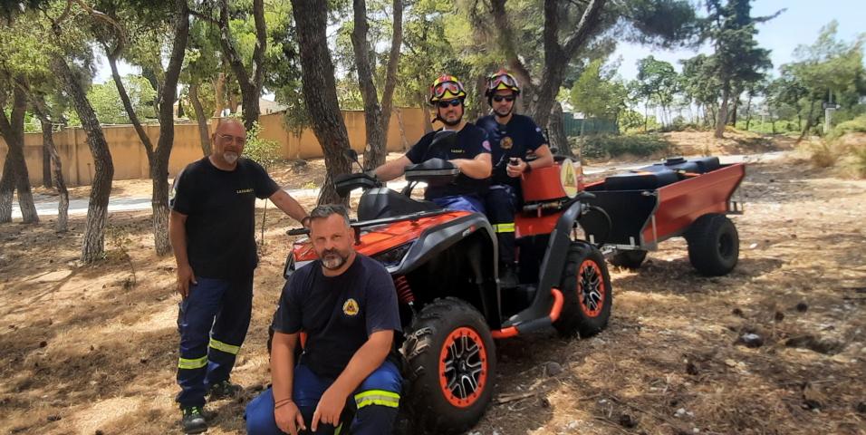 motomag Όμιλος Επιχειρήσεων Σαρακάκη - Στο πλευρό των εθελοντών Πολιτικής Προστασίας ΒΑ Υμηττού