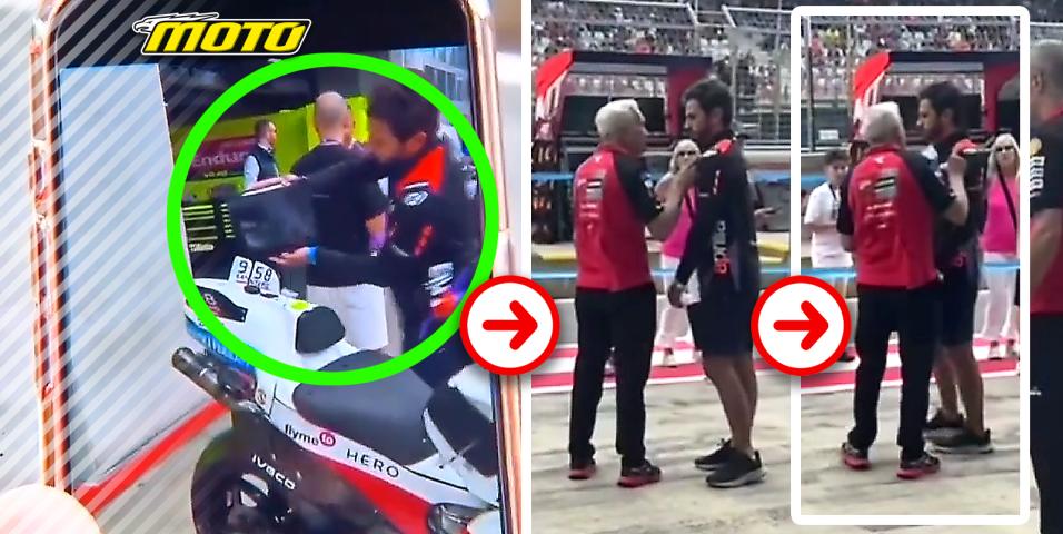 MotoGP: Δικαιολογημένα ξέσπασε ο Tardozzi (Ducati) σε μηχανικό της Aprilia