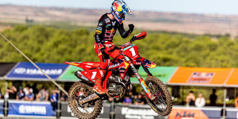 Jorge Prado MXGP παγκόσμιος πρωταθλητής 2024 Motocross