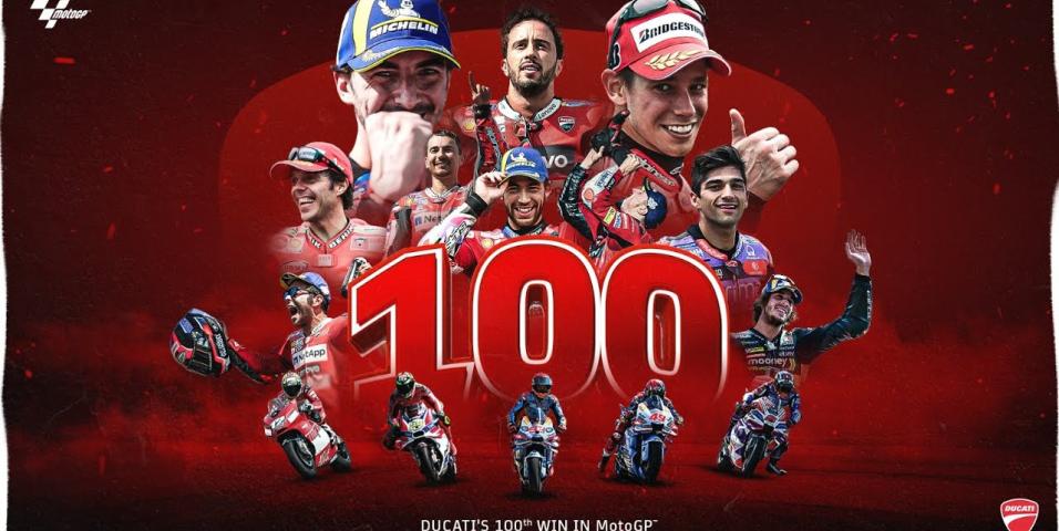 Ducati - 100 νίκες στο MotoGP