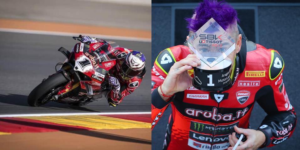 MOTUL WSBK Aragon SUPERPOLE SBK RACE: Νίκη Bautista σε σημαδιακή για αυτόν ημέρα