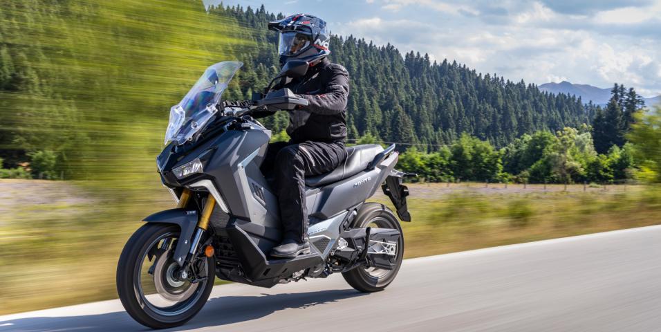 test ride SYM ADXTG 400 