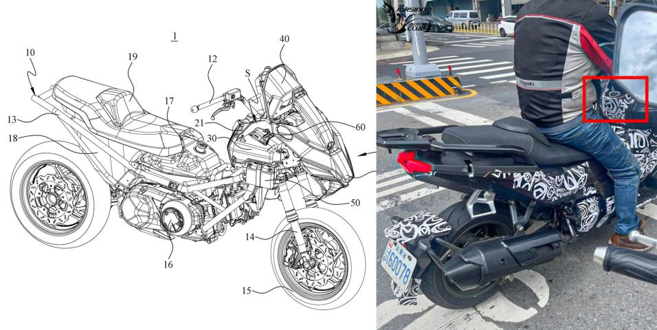 Η Sym εξοπλίζει το νέο TT1 με σύστημα «ανίχνευσης τυφλού σημείου»: Το επόμενο TL508