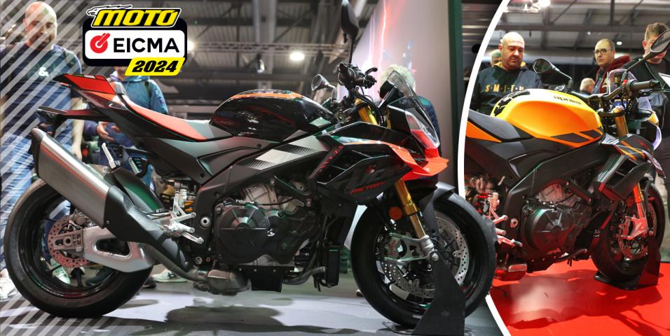 Aprilia Tuono V4 και V4 Factory 2025 EICMA