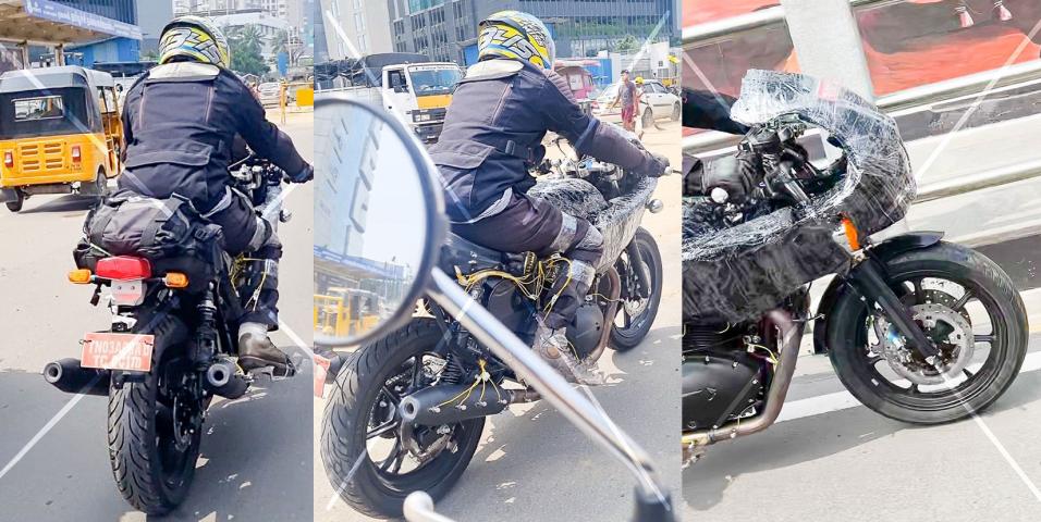 Νέα Royal Enfield 750: Κατασκοπευτικές φωτογραφίες με μπικίνι φαίρινγκ -  Επιρροή Continental GT 650