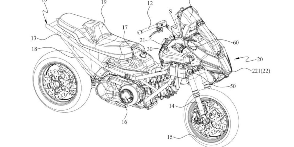 Νέο mega scooter από τη SYM στην EICMA 2024