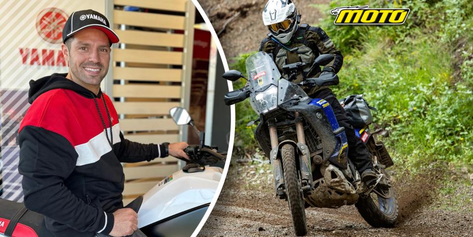 Yamaha Motor Greece: Υπέγραψε με τον Κίμωνα Καράμπελα για το “Yamaha Ténéré 700”!