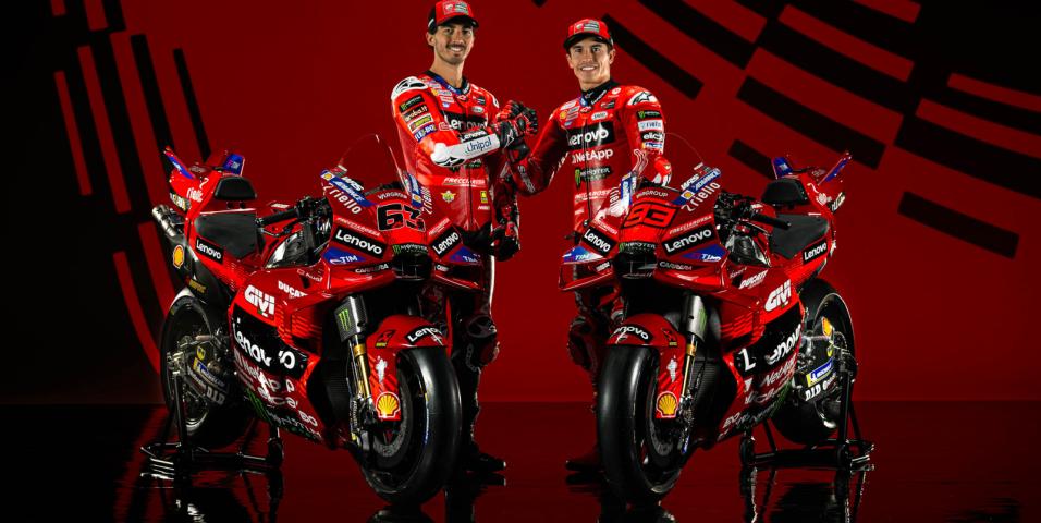 Ducati Lenovo MotoGP team 2025 παρουσίαση ομάδας