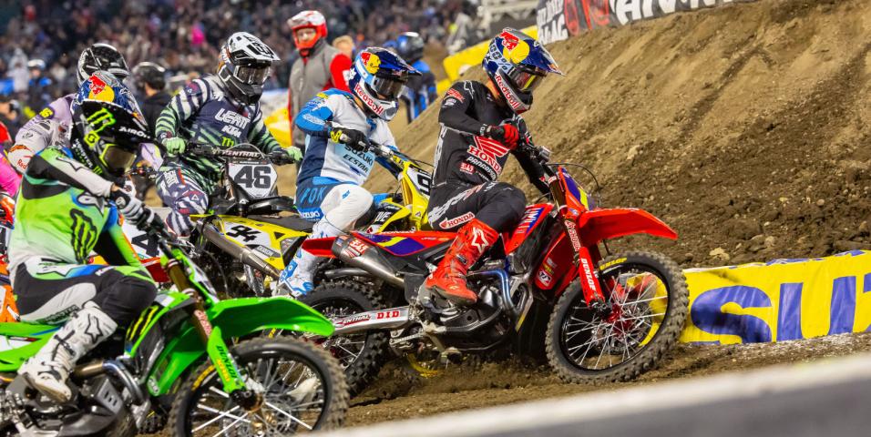 AMA Supercross, tritos agonas anaheim 2025