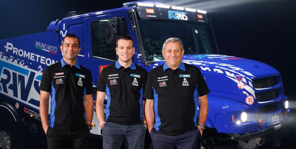 Danilo Petrucci Dakar 2025 τούμπα με το φορτηγό