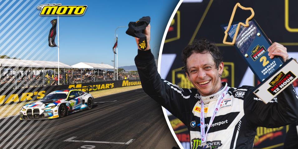 Rossi - Πρώτο του βάθρο στο Bathurst