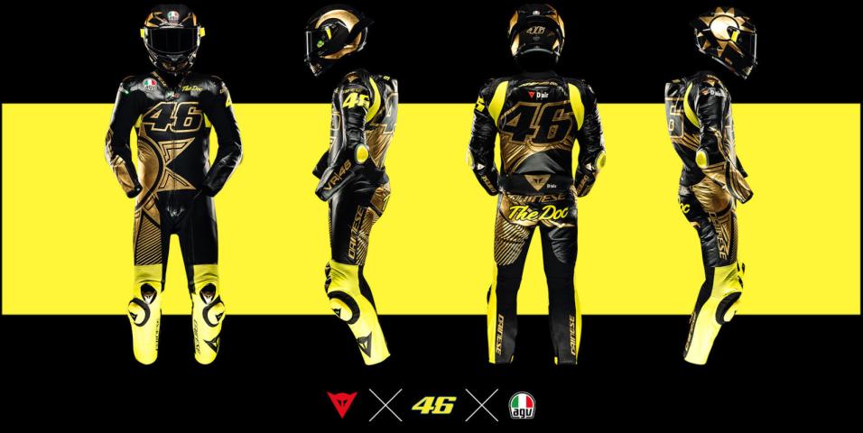 Valentino Rossi γενέθλια Dainese και AGV 2025