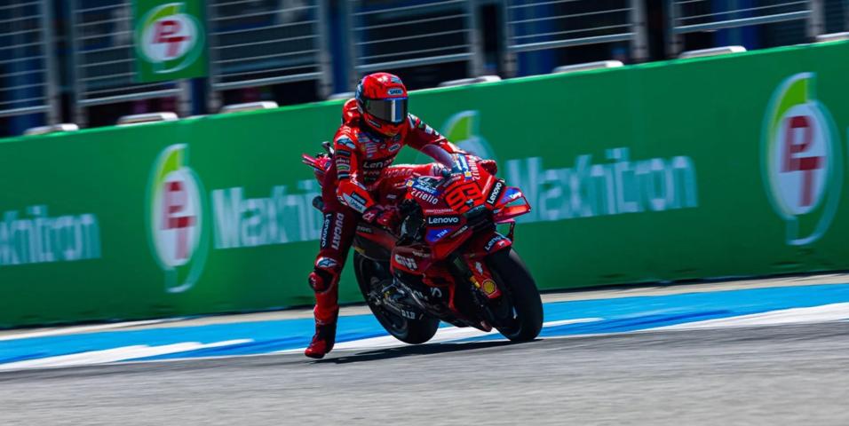 MotoGP Αργεντινή: Ρεκόρ πίστας Marc Marquez, πτώση Bagnaia και Di Giannantonio-Bezzecchi σε φόρμα! 