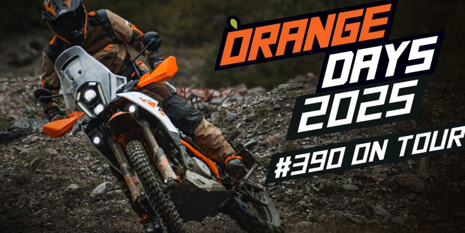 KTM Orange Days 2025 - test rides γκάμα 390