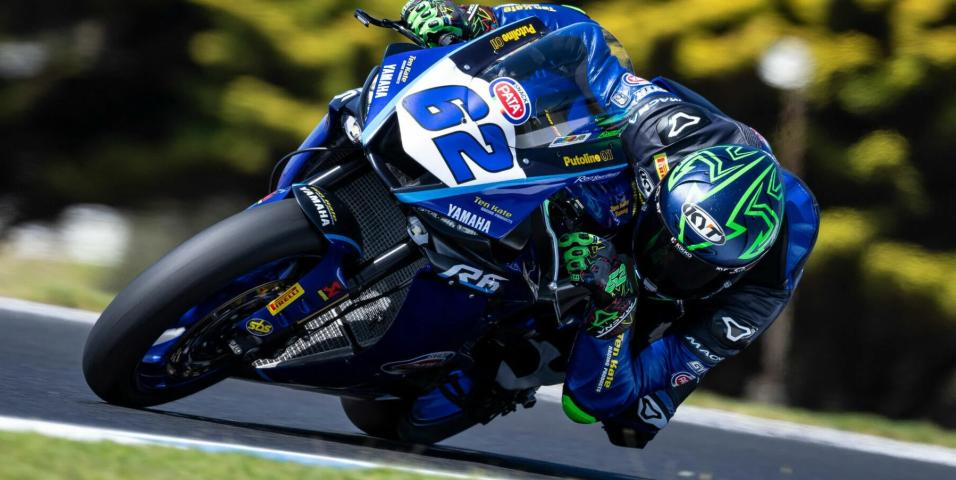 Stefano Manzi WSSP Free Practice Misano