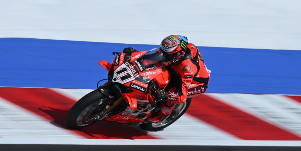Nicolo Bulega Ducati WSBK 2025 Misano FP