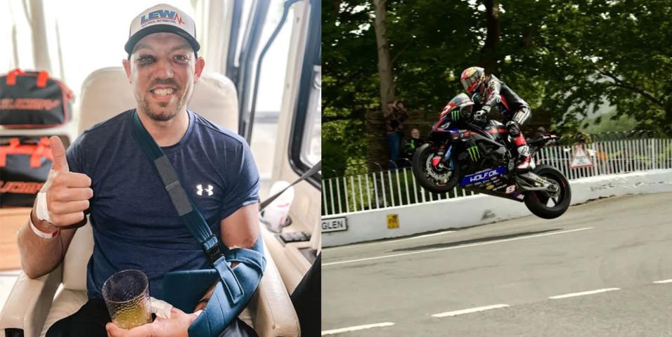 Isle of Man TT: Ενημέρωση για Peter Hickman μετά το ατύχημα με 225 χ.α.ω!