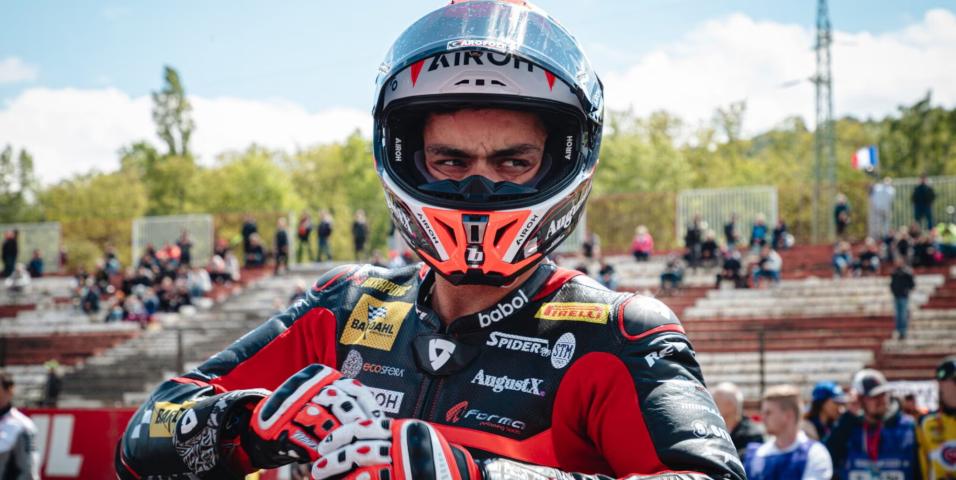 WSBK Petrucci on Iannone
