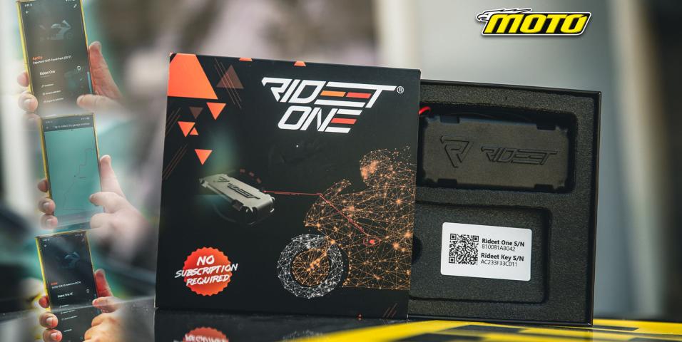 Rideet GPS Tracker MEGA TEST ON_OFF MOTO 2025 motomag.gr