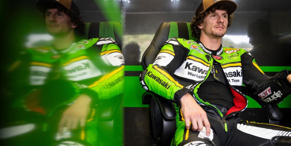 WSBK Aragon test Kawasaki